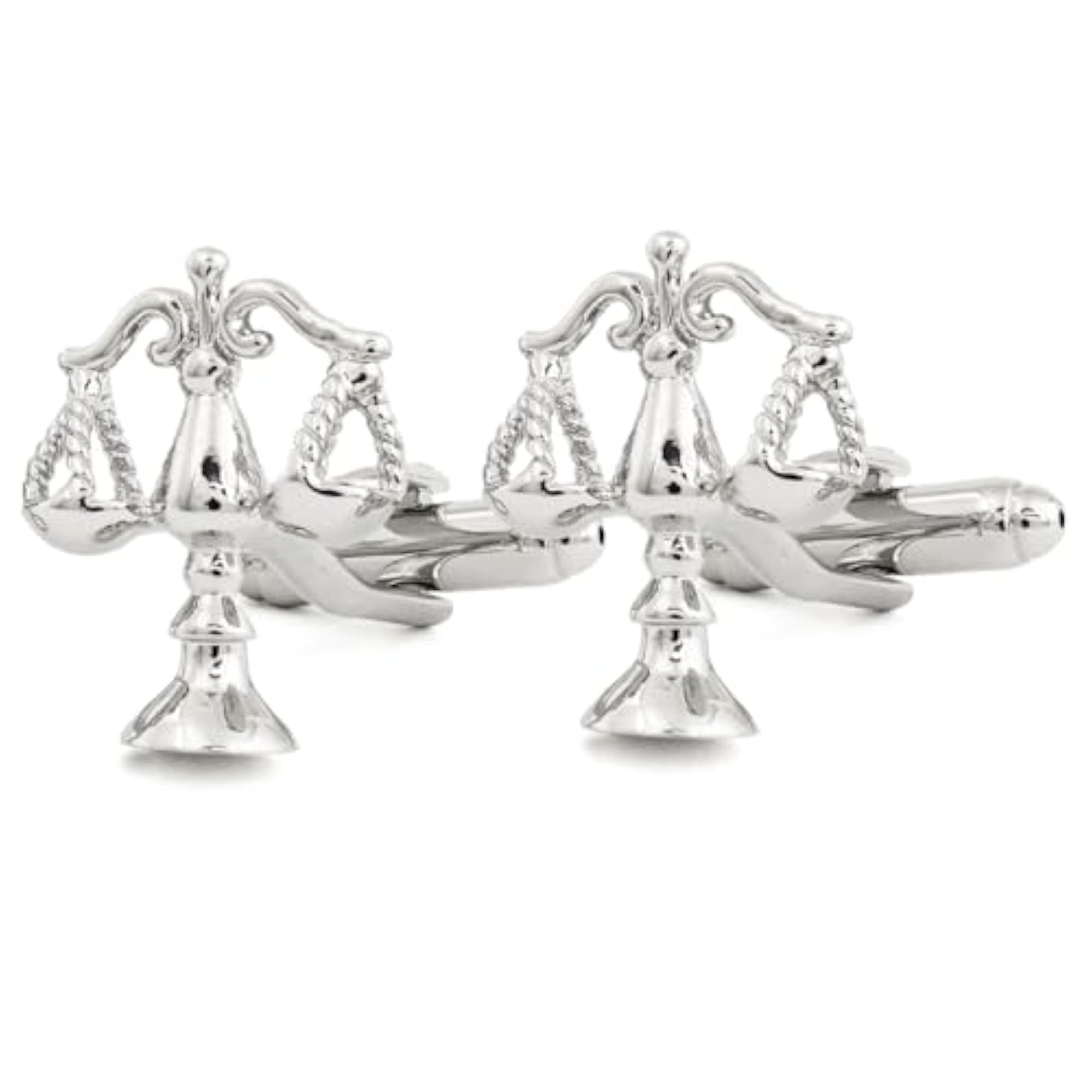 Men's Dazzling Balance Gold Brooch Set